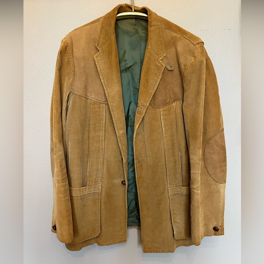 Vintage 1970s Eddie Bauer Men's Brown Corduroy Jacket